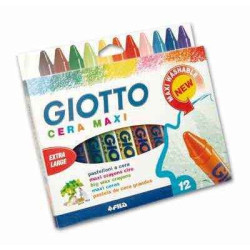 Crayons cire giotto maxi...