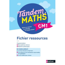TANDEM MATHS CM1 - FICHIER...