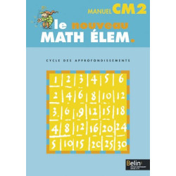 LE NOUVEAU MATH ELEM. CM2 -...