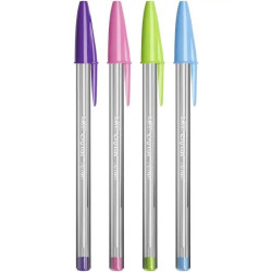 Stylo Bic cristal Fun, pte...