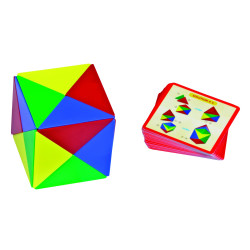 Cube geometrique magnetique